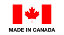 Made in Canada with canadian flag