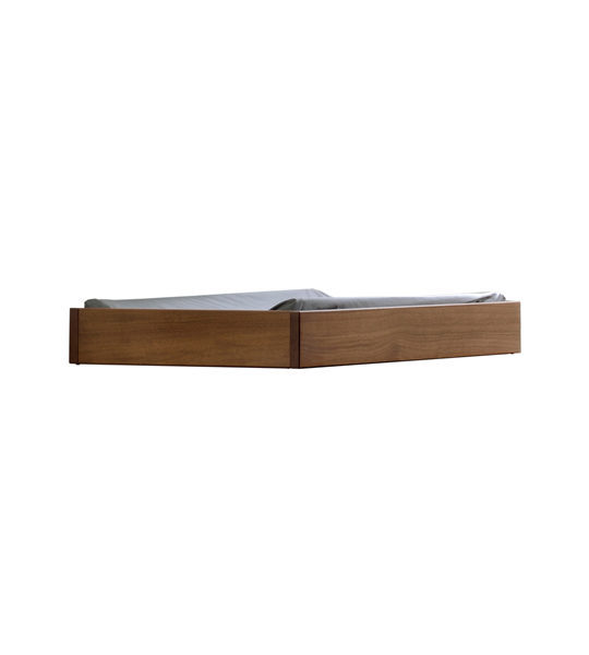 classic dark wooden changing tray