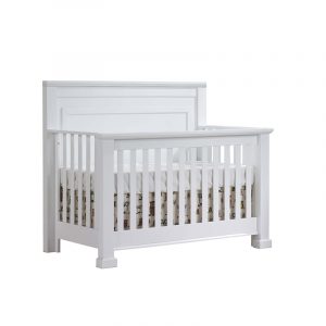 Taylor Convertible Crib in White