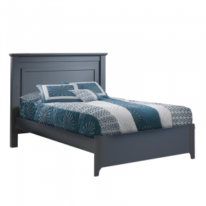 Tayler Double Bed 54" in Charcoal