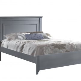 Taylor Double Bed 54" in Elephant Grey