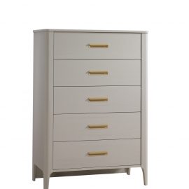 Palo 5 Drawer Tall Chest in Dove