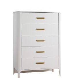 Palo 5 Drawer Tall Chest in White