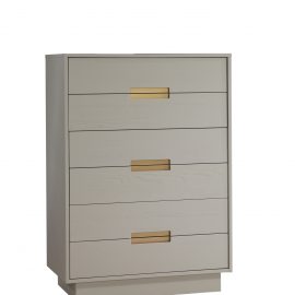 Como 6 Drawer Tall Chest (with 6 drawers instead of only 5) in Dove