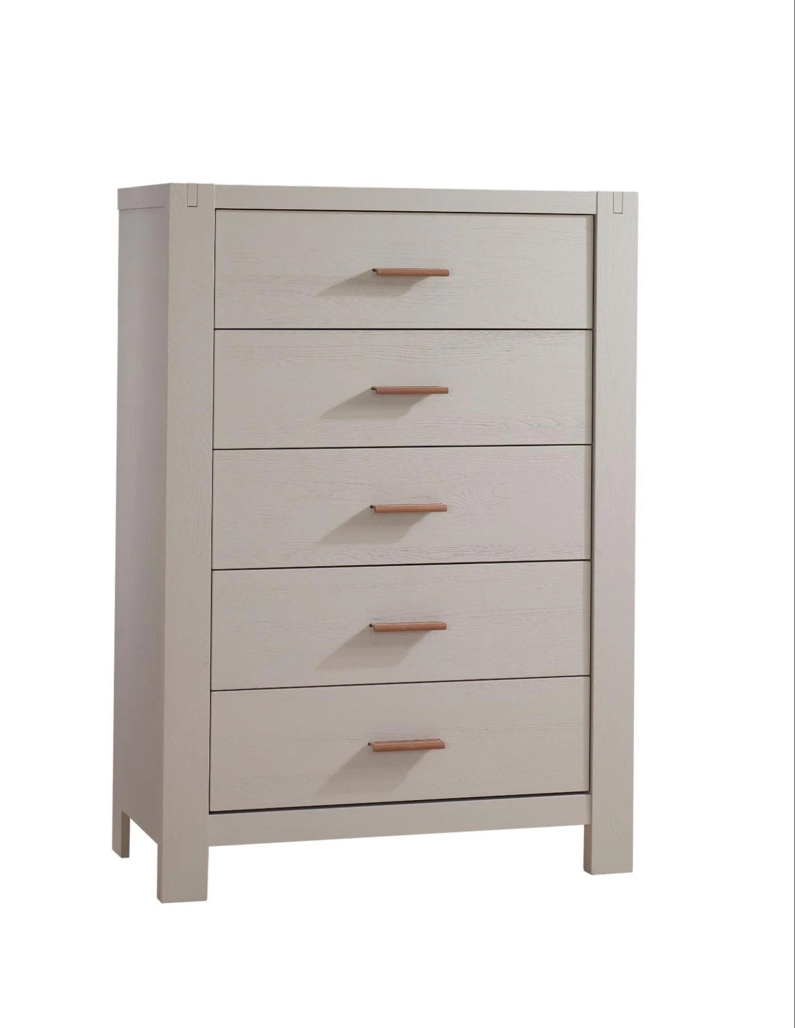 Toscano 5 Drawer Chest Dove