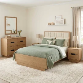 Como Bed Room Wheat W Panel Marlyn Turcotte