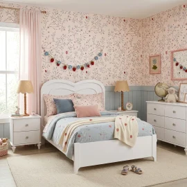 Greta Bed Room White