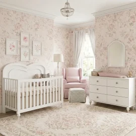 Greta Crib Room - White