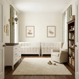 Palo 2 Island Cribs White Marlyn Turcotte