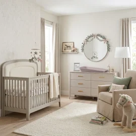 Palo Conv Crib W Panel Dove Marlyn Turcotte