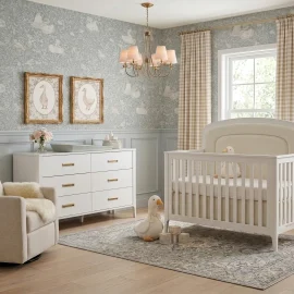 Palo Conv Crib W Panel White Marlyn Turcotte