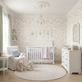 Taylor Crib Room White