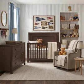Toscano Crib Room Walnut